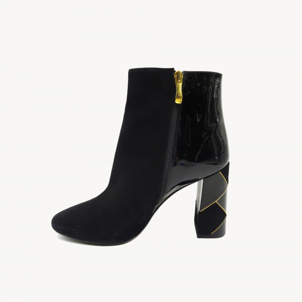 Комбинированные ботильоны Giovanni Fabiani