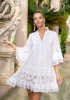 Туника с кружевом и вышивкой AnastaSea