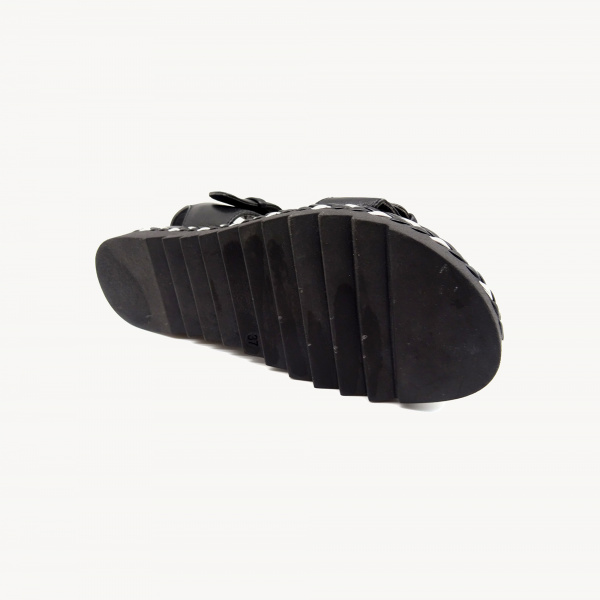 Сандалии REPO А-61426 н.кожа (36, Черный)