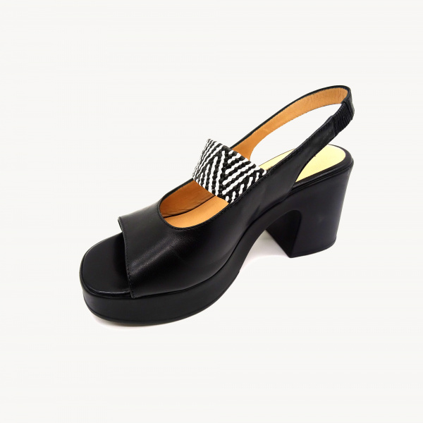 Босоножки жен.Donna soft А-1867 н.кожа (37, Черный)