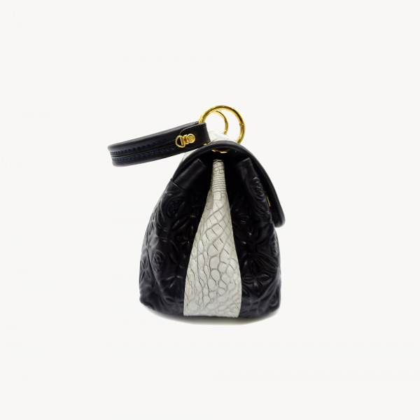 Кожаная сумка-сэтчел Marino Orlandi