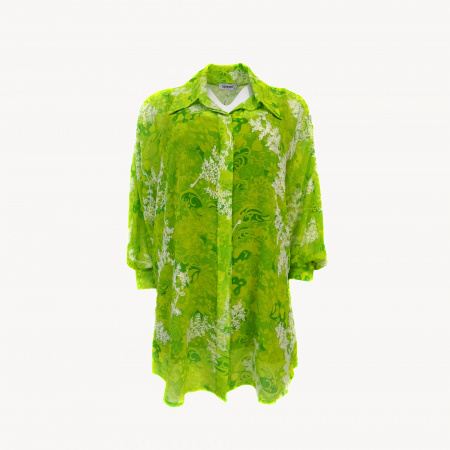 Блуза+топ Darkwin А-7616 (1, Зеленый)