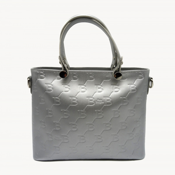 Сумка Тоут SARA BURGLAR А-1521/1 н.кожа (Серебро)