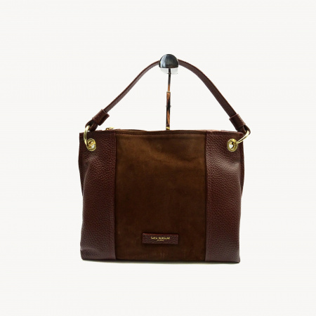 Сумка SARA BURGLAR 2572 н.кожа/замша (цвет: Коричневый)