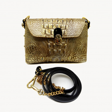 Кожаная сумка Marino Orlandi