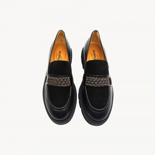 Кожаные лоферы Donna Soft