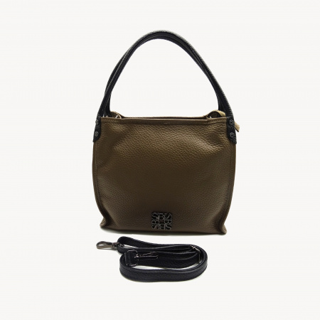 Сумка SARA BURGLAR 2516/1 н.кожа (цвет: т.Бежевый)