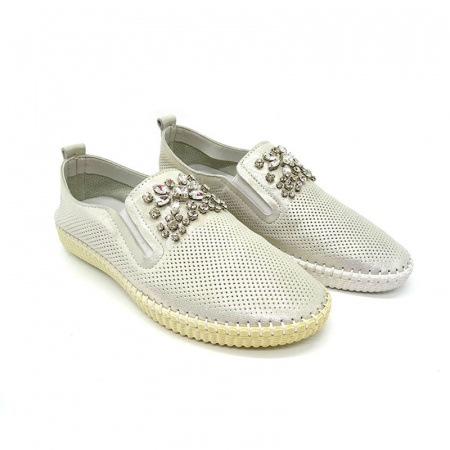 Кожаные слипоны Francesco V.