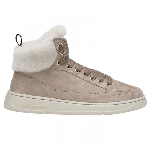 Ботинки из нубука Candice Cooper Vela Mid Fur