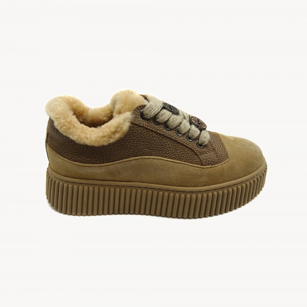 Замшевые кеды Marzetti