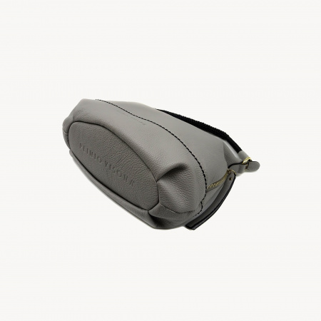 Сумка PLINIO VISONA А-18212 н.кожа (серый)