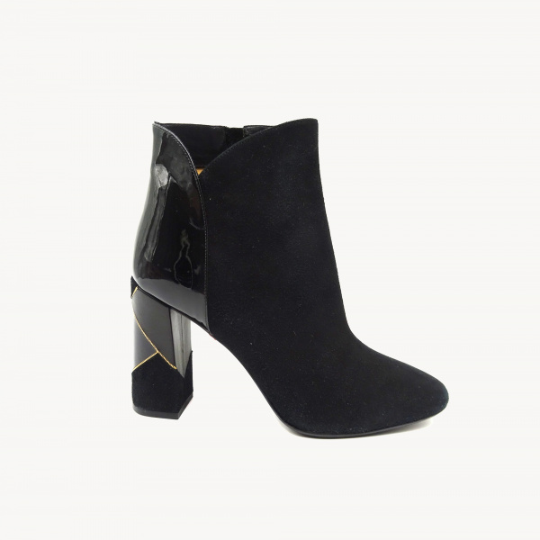 Комбинированные ботильоны Giovanni Fabiani