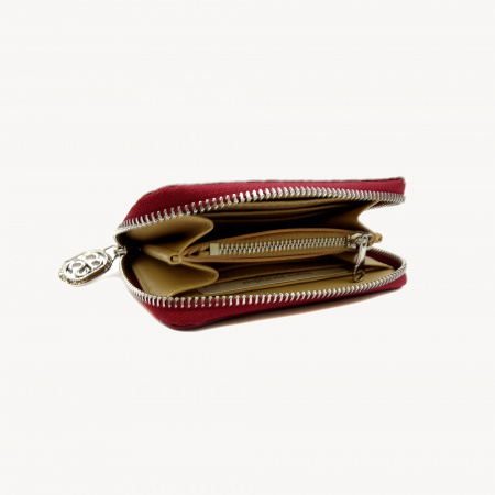 Портмоне SARA BURGLAR 111 н.кожа (цвет: Бордовый)