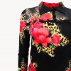 Блуза Philippe Carat -F127 (XXXL, BLACK/RED)