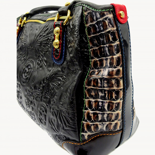 Кожаная сумка-тоут Marino Orlandi