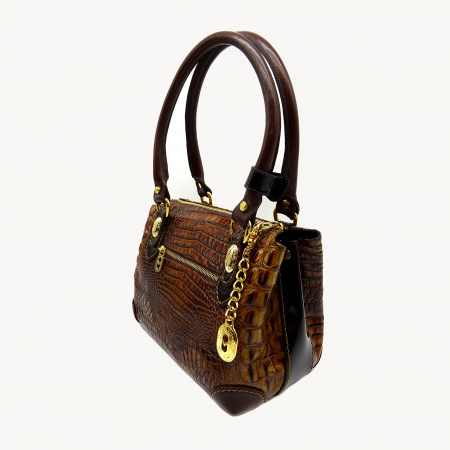 Кожаная сумка-тоут Marino Orlandi