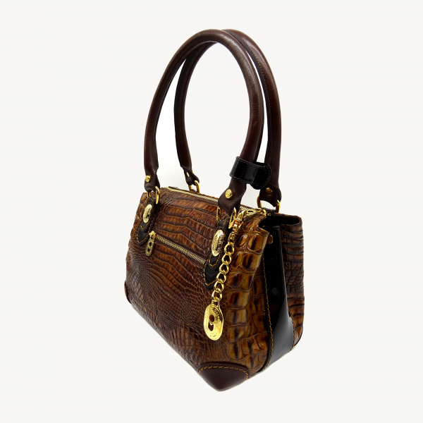 Кожаная сумка-тоут Marino Orlandi