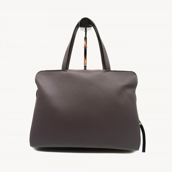 Сумка-тоут C.SALVATELLI  А-301 н.кожа (светло-серый)