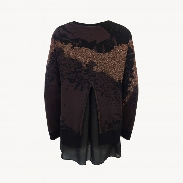 Джемпер YU.K.ByS 16AH 115 (2, Brown)