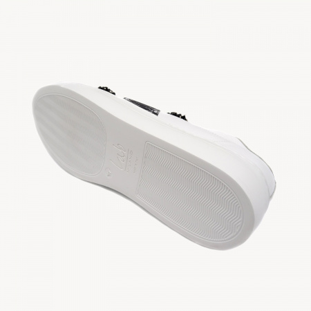 Кожаные кеды Lab Milano