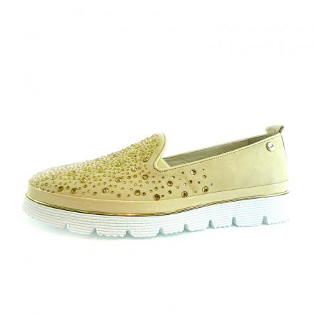 Слипоны из нубука Lab Milano