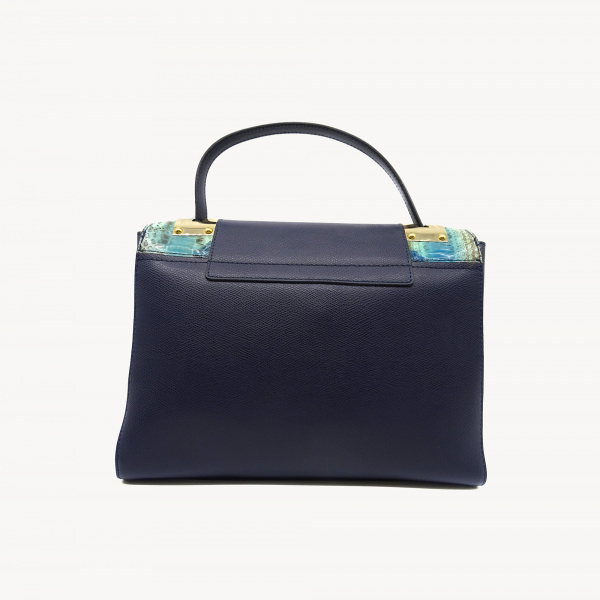 Сумка C.SALVATELLI  А-381 н.кожа (синий)