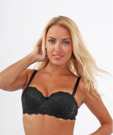 Бюстгальтер Lormar Vip (2, Nero)