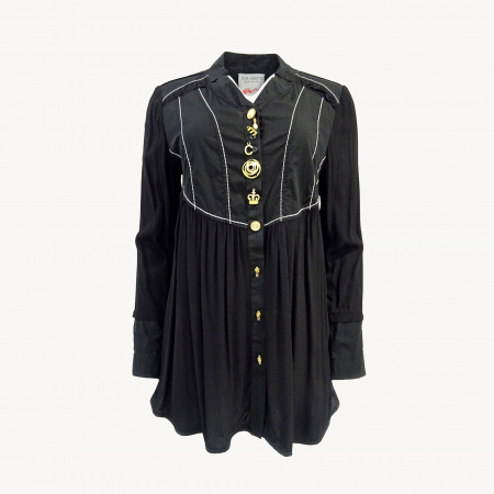 Блуза Elisa Cavaletti 181036102 (XL, Nero)