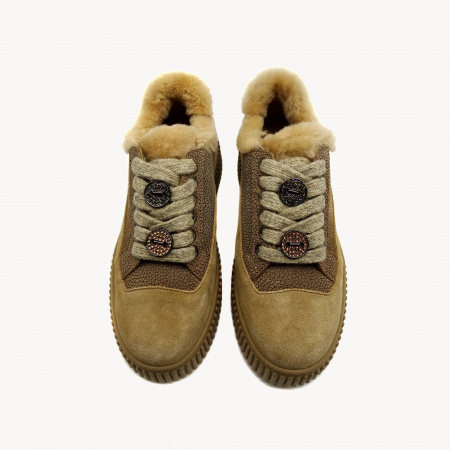 Замшевые кеды Marzetti