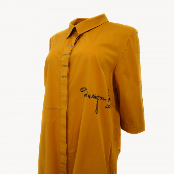 Рубашка AY-SEL  21535 (46, горчичный)