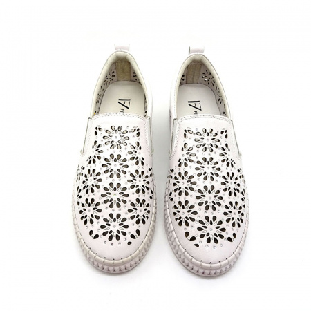 Кожаные слипоны Francesco V.