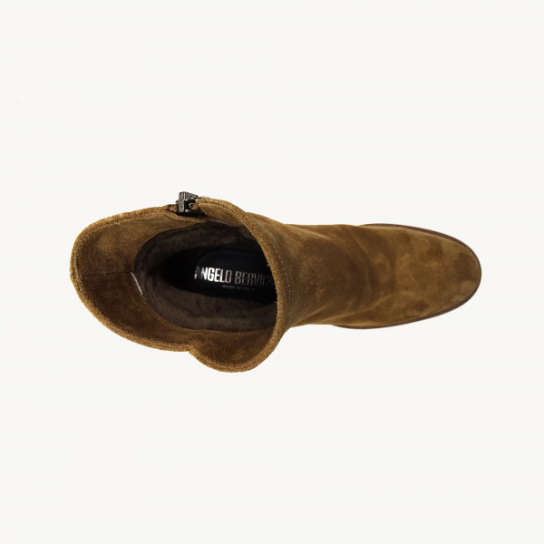 Замшевые ботинки Angelo Bervicato