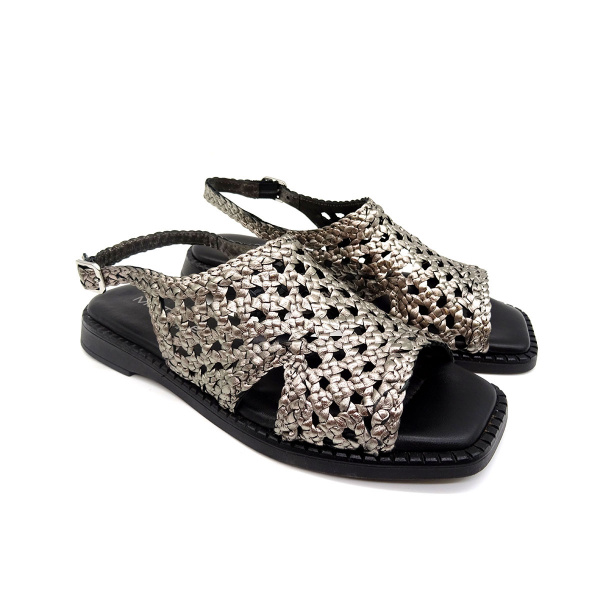 Босоножки жен.Mot Cle А-2234 н.кожа (38, Серебро)