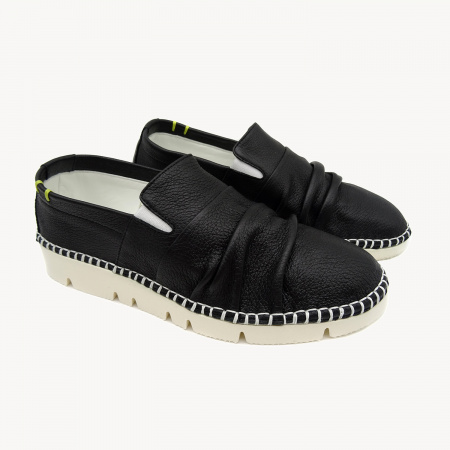 Кожаные слипоны Emile