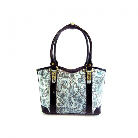 Кожаная сумка-тоут Marino Orlandi