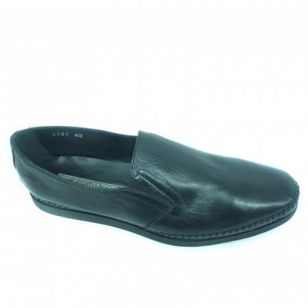 Мокасины-лоферы R.ROSSI А-4701 н.кожа (42, Черный)