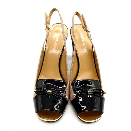Лаковые босоножки Giovanni Fabiani