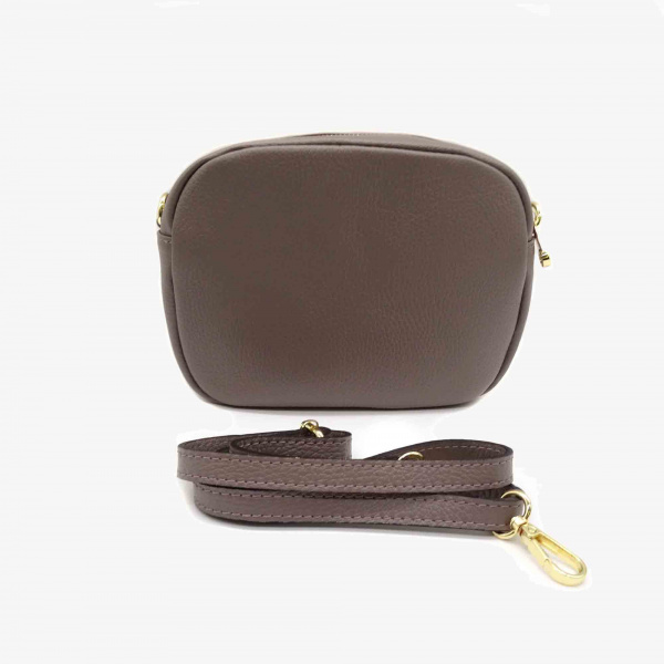 Сумка D.GREGORIO А-8874 н.кожа (Светло бежевый)