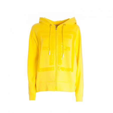 Толстовка жен.с капюшоном FRACOMINA A-ST 9002F (S, Желтый)