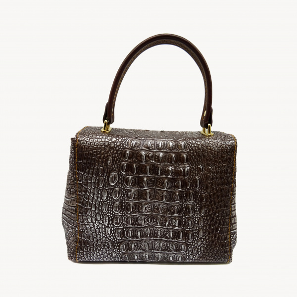 Кожаная сумка-сэтчел Marino Orlandi