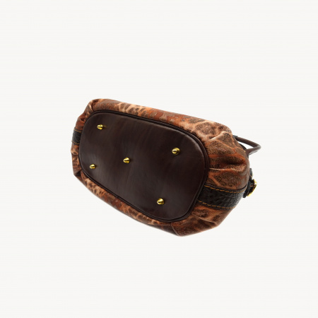 Кожаная сумка Marino Orlandi