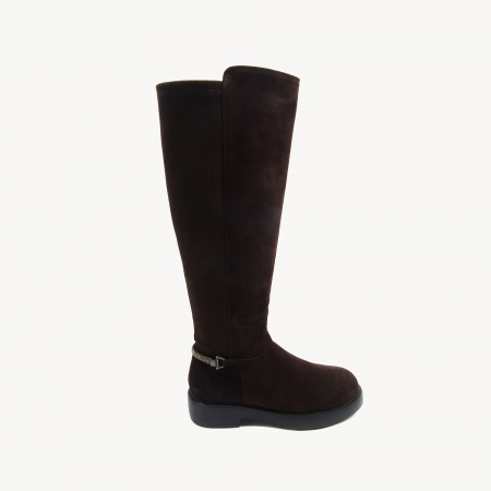 Замшевые полусапоги Mot-Cle