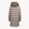 Пальто пуховик нат.мех MARELLA MIRIAM 34960499  (42, Beige)