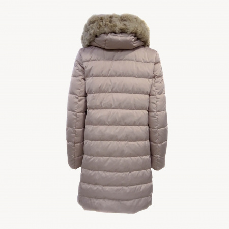Пальто пуховик нат.мех MARELLA MIRIAM 34960499  (42, Beige)