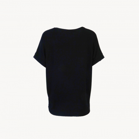 Футболка жен. AZRA 8001 (2, черно-зеленый)