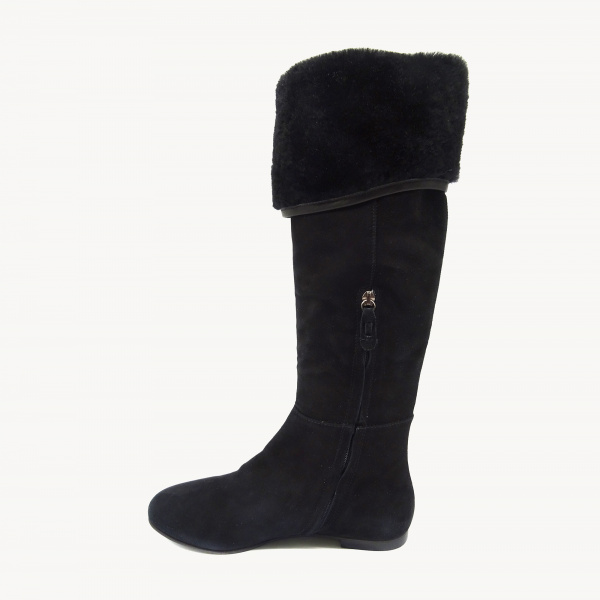 Замшевые сапоги Julie Dee