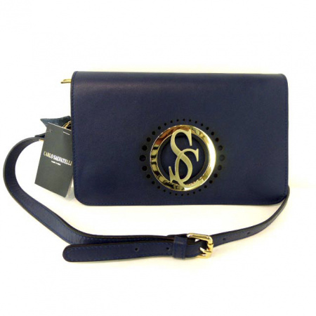 Сумка C.SALVATELLI  А-267 н.кожа (темно-синий)