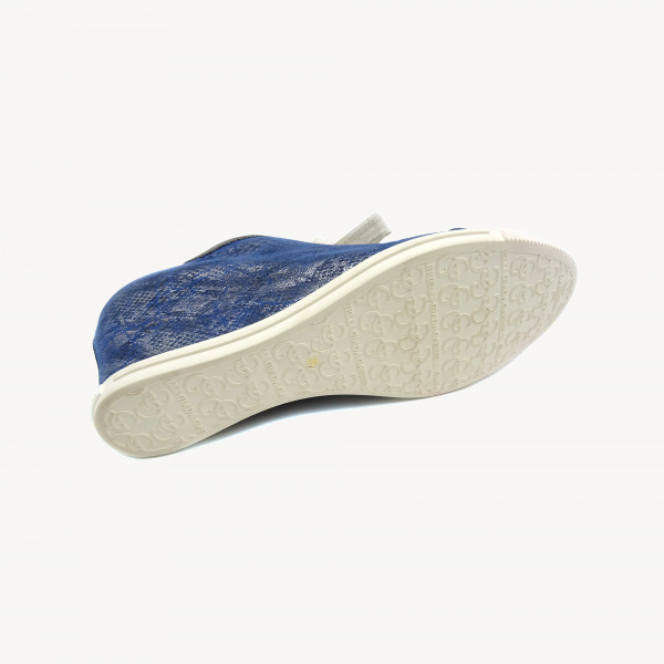 Сникерсы GABRIELLI А-4114В н.замша/лазер (40, синий)