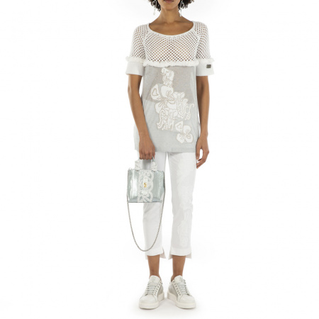 Брюки Elisa Cavaletti 206018101 (31, Bianco)