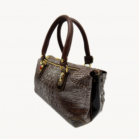 Кожаная сумка-тоут Marino Orlandi